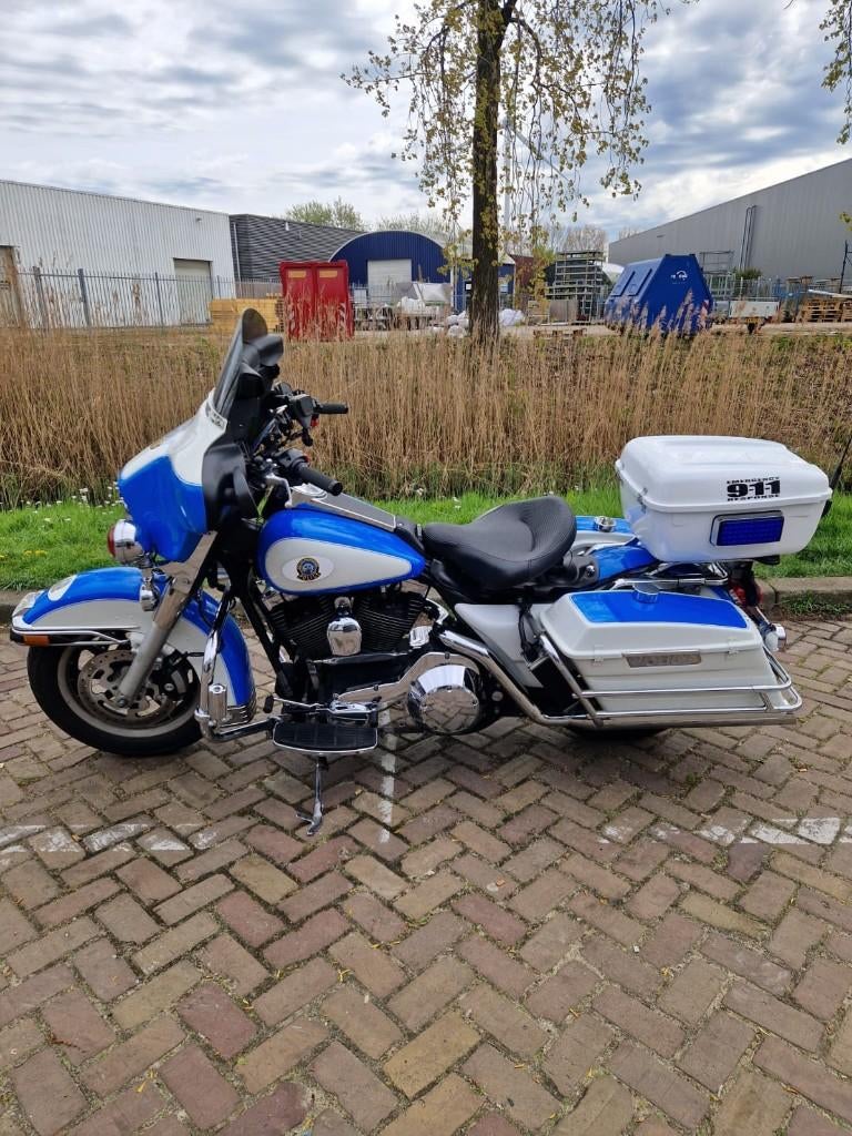 Harley davidson electra glide FLH TPI original Police BJ '03, Motoren, Motoren | Harley-Davidson, 2 cilinders, Bedrijf, 1550 cc