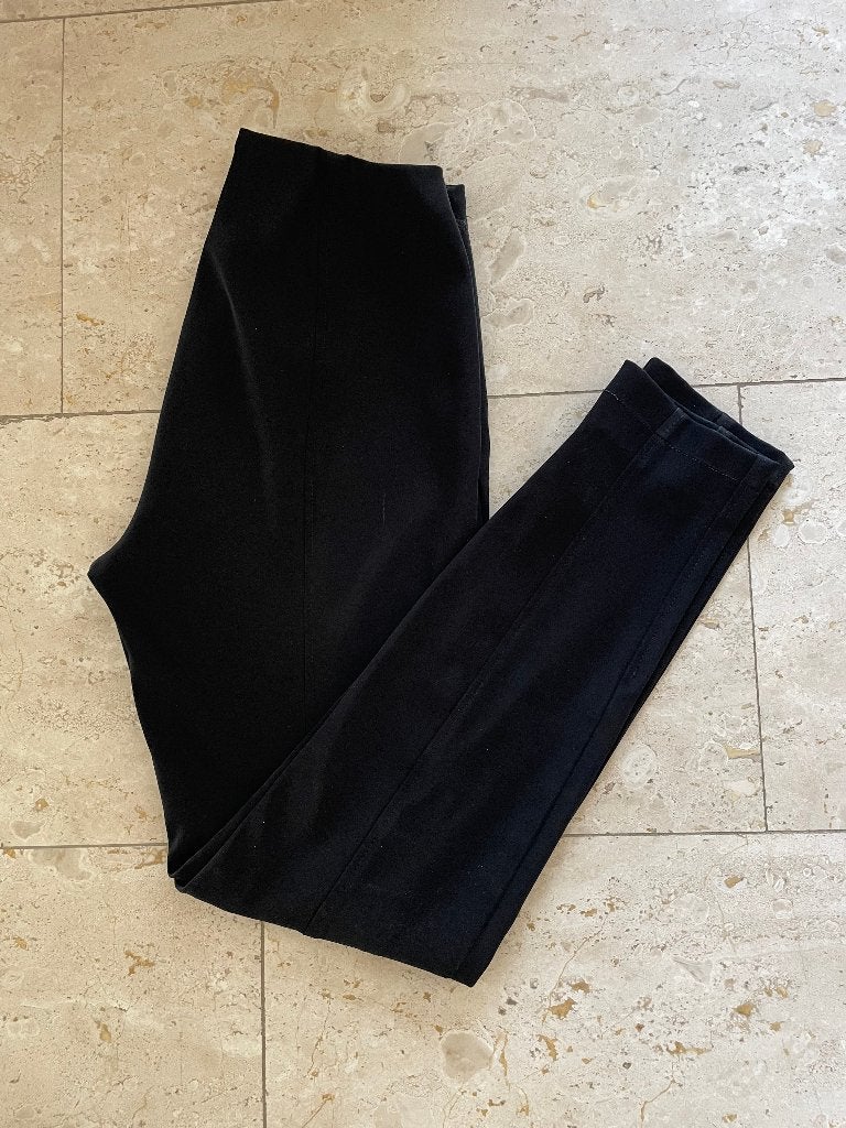 Marccain: zwarte smalle broek maat N1 (36), Verzenden, Zwart, Maat 36 (S), Lang