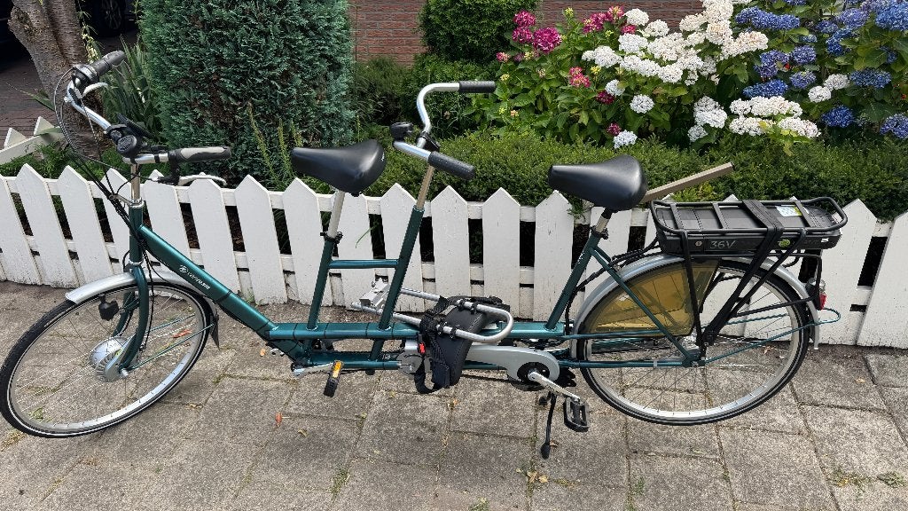 tandemfiets met ondersteuning, Fietsen en Brommers, Ophalen, Minder dan 10 versnellingen, Gebruikt, Van Raam