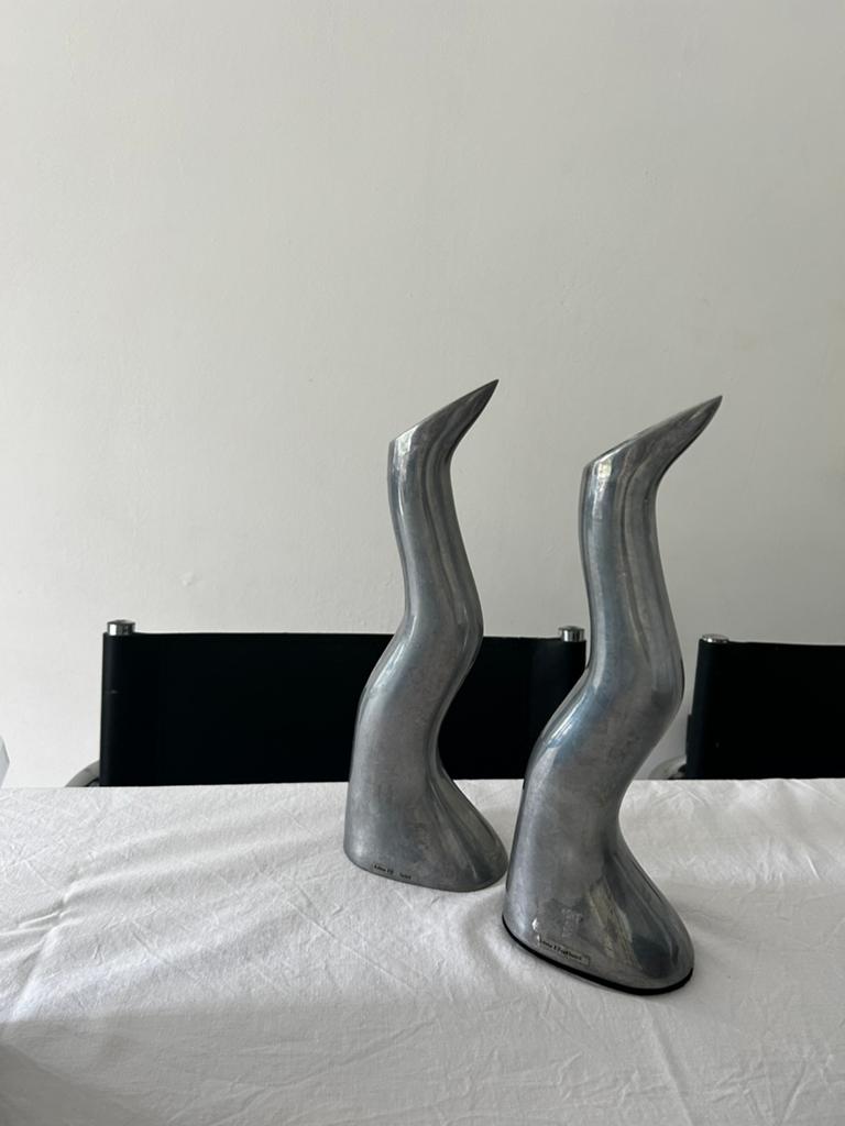 Vintage IKEA ANATOMI kandelaars, Anna Efverlund, set van 2, Huis en Inrichting, Woonaccessoires | Kandelaars en Kaarsen, Ophalen of Verzenden