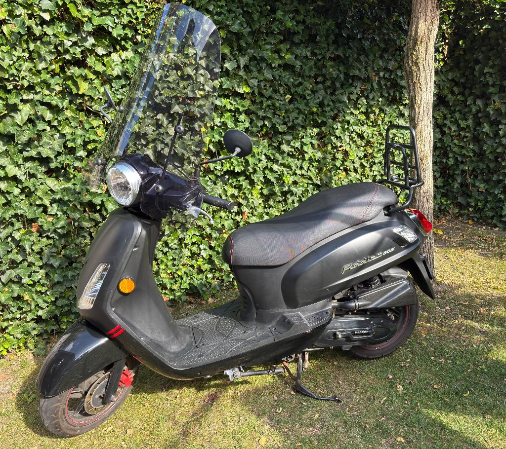 Sym scooter fiddle 2 50s, Ophalen, Gebruikt, Maximaal 45 km/u, Benzine