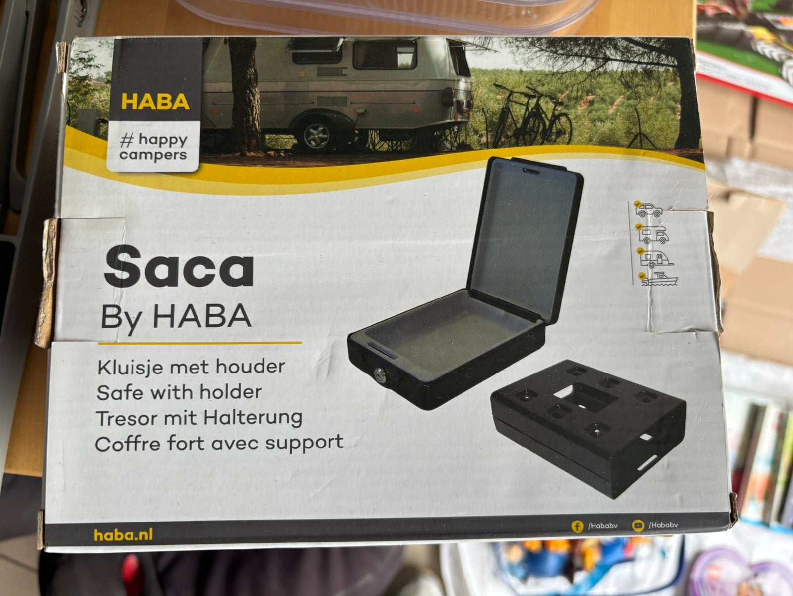 Caravan camper kluis nieuw, Ophalen of Verzenden, Zo goed als nieuw