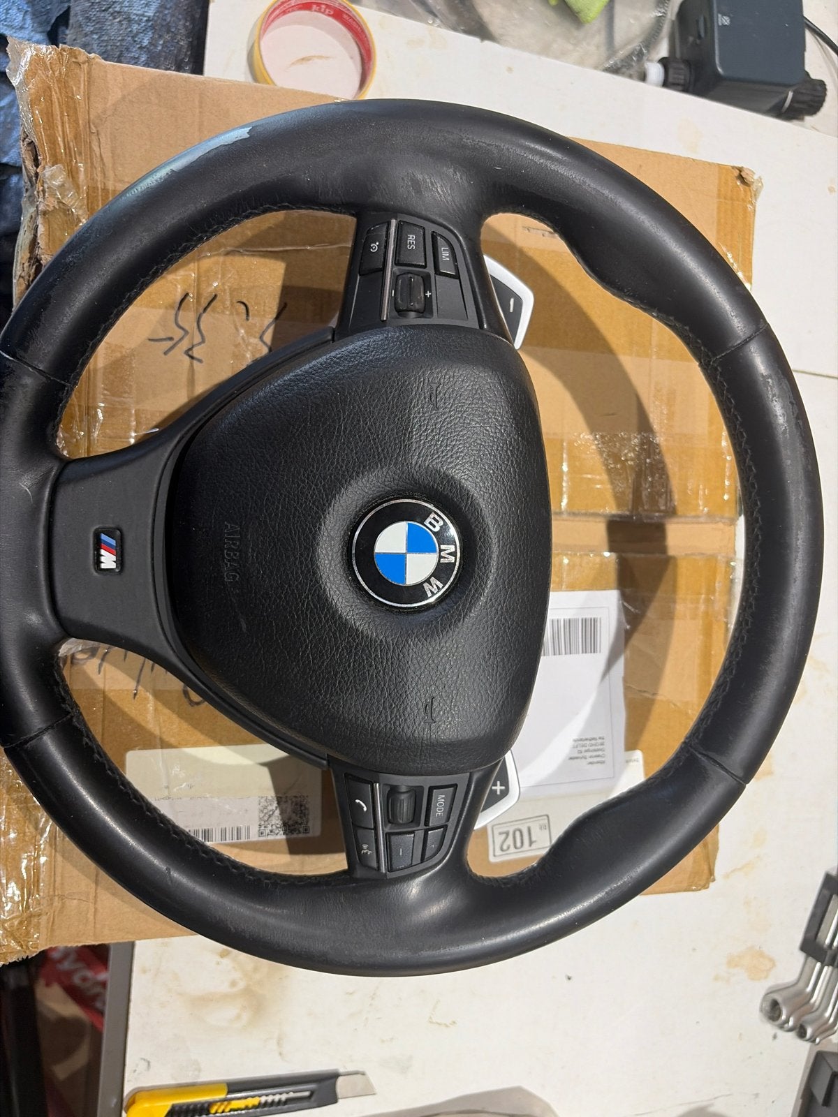 Bmw 5 serie stuur, Auto-onderdelen, Besturing, Ophalen of Verzenden, BMW