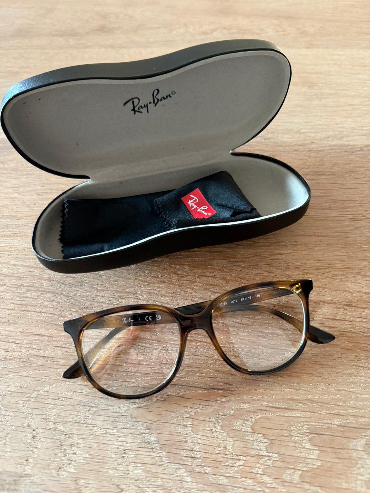 Ray Ban RX4378V. 52mm, Bruin, Nieuw, Ophalen of Verzenden, Ray-Ban