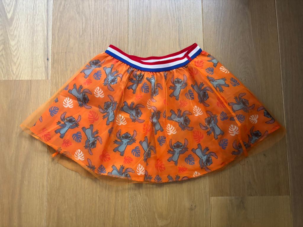 Stitch rok 116/122, Kinderen en Baby's, Kinderkleding | Maat 116, Ophalen of Verzenden, Gebruikt, Meisje, Jurk of Rok