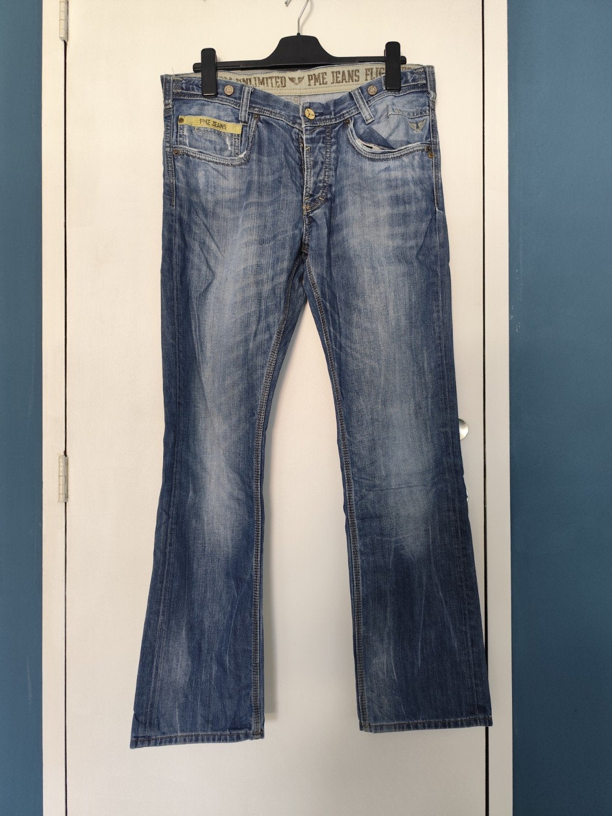 PME Legend Jeans W33 L32 - Gedragen, goed onderhouden, Blauw, Ophalen of Verzenden, PME Legend, W33 - W34 (confectie 48/50)