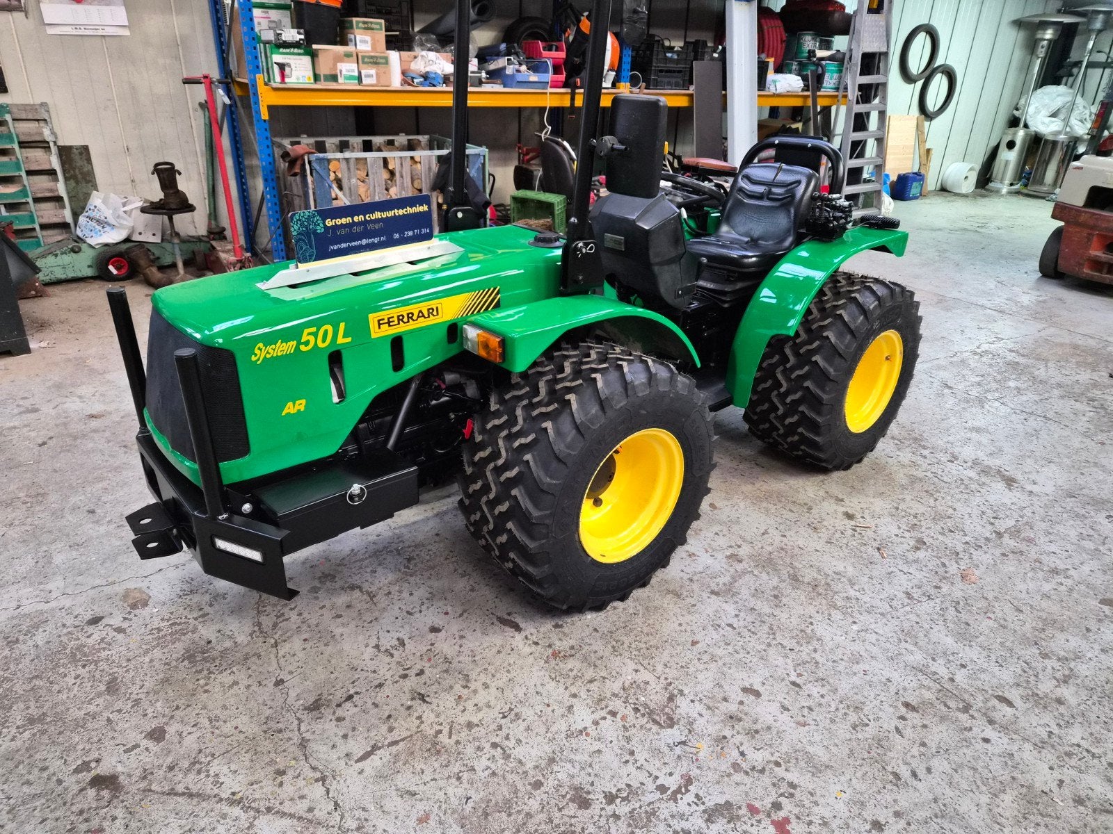 Ferrari System 50L - Compacte en krachtige tractor, Zakelijke goederen, Ophalen, Gebruikt, Tot 80 Pk, 5000 tot 7500