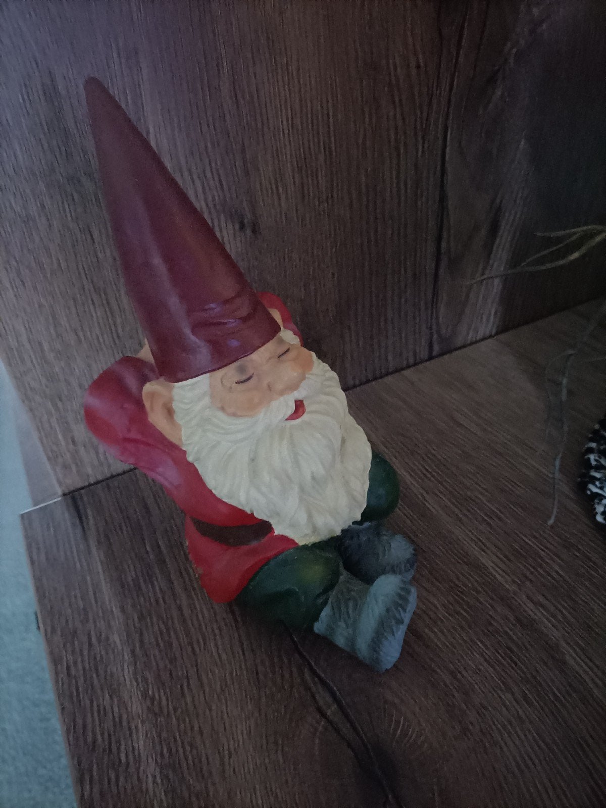 David de kabouter  zwaar beeldje, Ophalen, Gebruikt, Meerkleurig, Overige stijlen