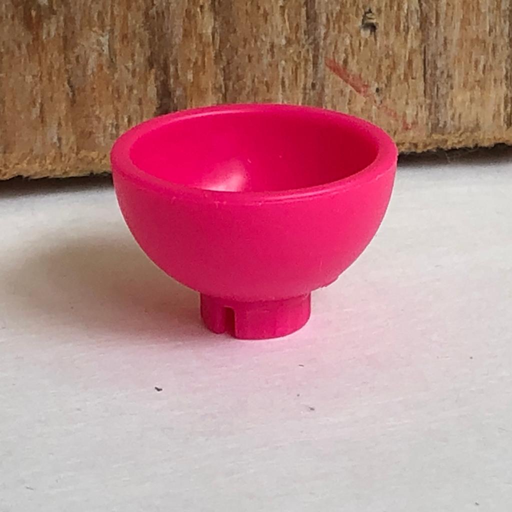 Roze schaal voor Barbie keuken, Ophalen of Verzenden, Zo goed als nieuw, Toebehoren