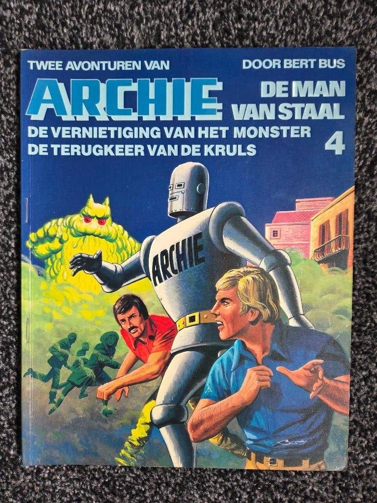 Archie de man van staal, Boeken, Stripboeken, Eén stripboek, Ophalen of Verzenden, Gelezen