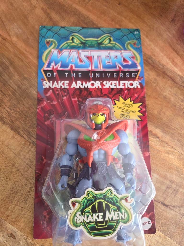 Snake Men armor skeletor figuur Masters of the Universe, Ophalen, ., Zo goed als nieuw, .