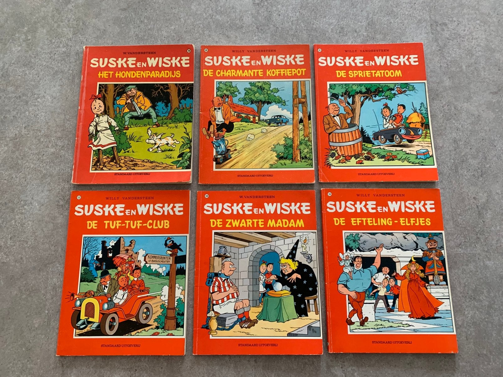 Diverse Suske en Wiske albums, Boeken, Stripboeken, Meerdere stripboeken, Ophalen of Verzenden, Gelezen