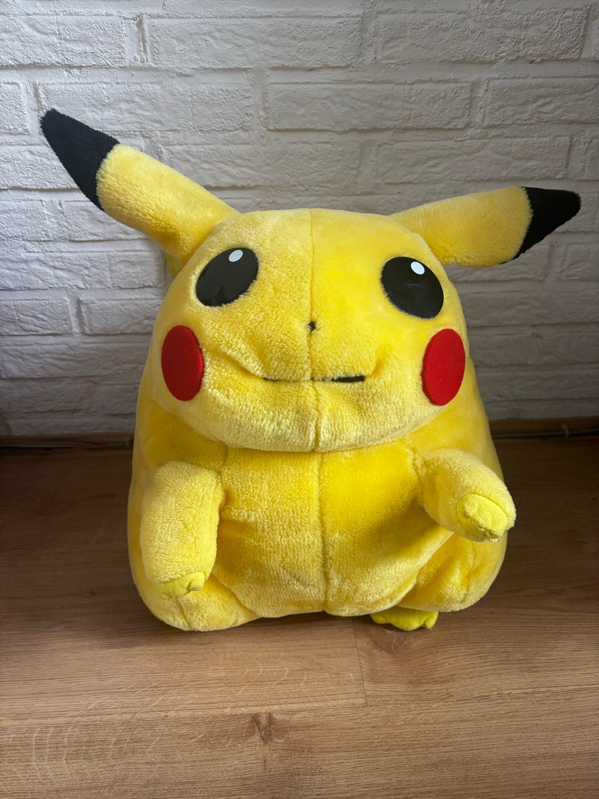 Vintage Play by Play Fat Pikachu Knuffel - Nintendo 1999, Gebruikt, Geel, Overige typen, Ophalen of Verzenden