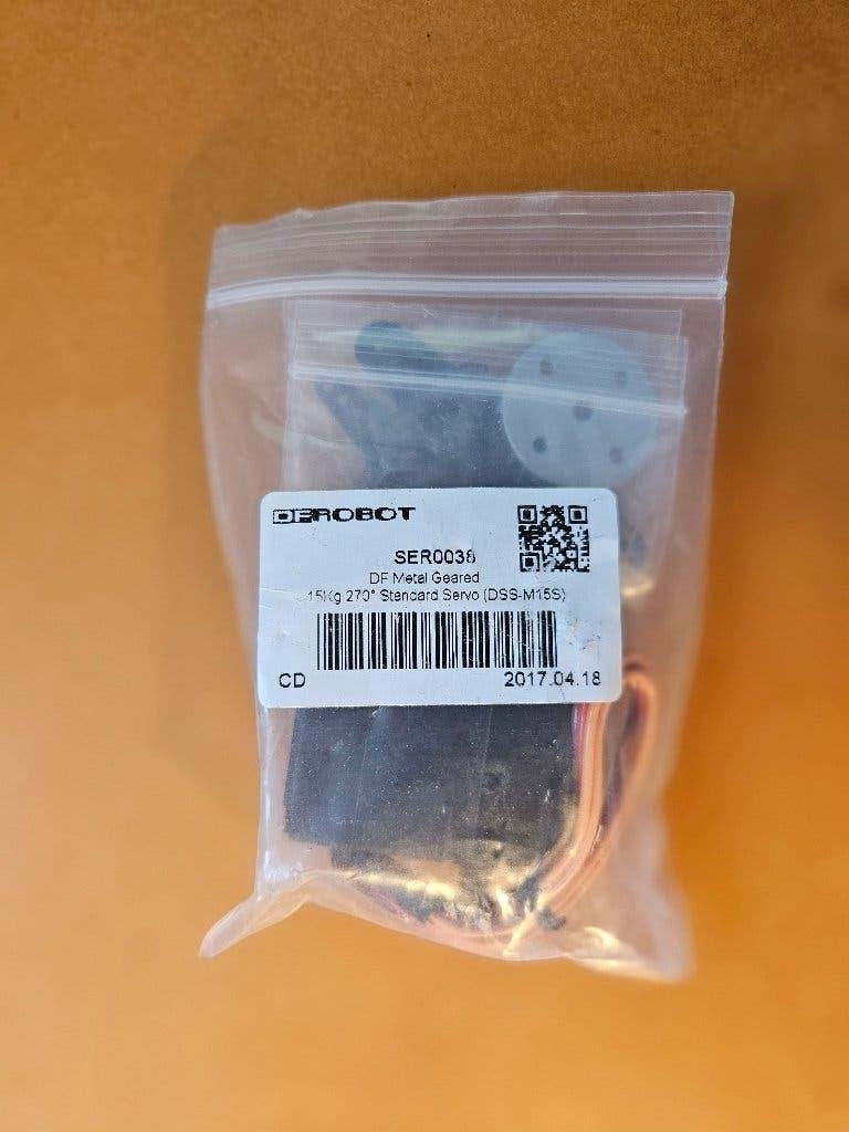 DFRobot DSS-M15S 270 graden servo - metalen tandwielen, Ophalen of Verzenden, Nieuw