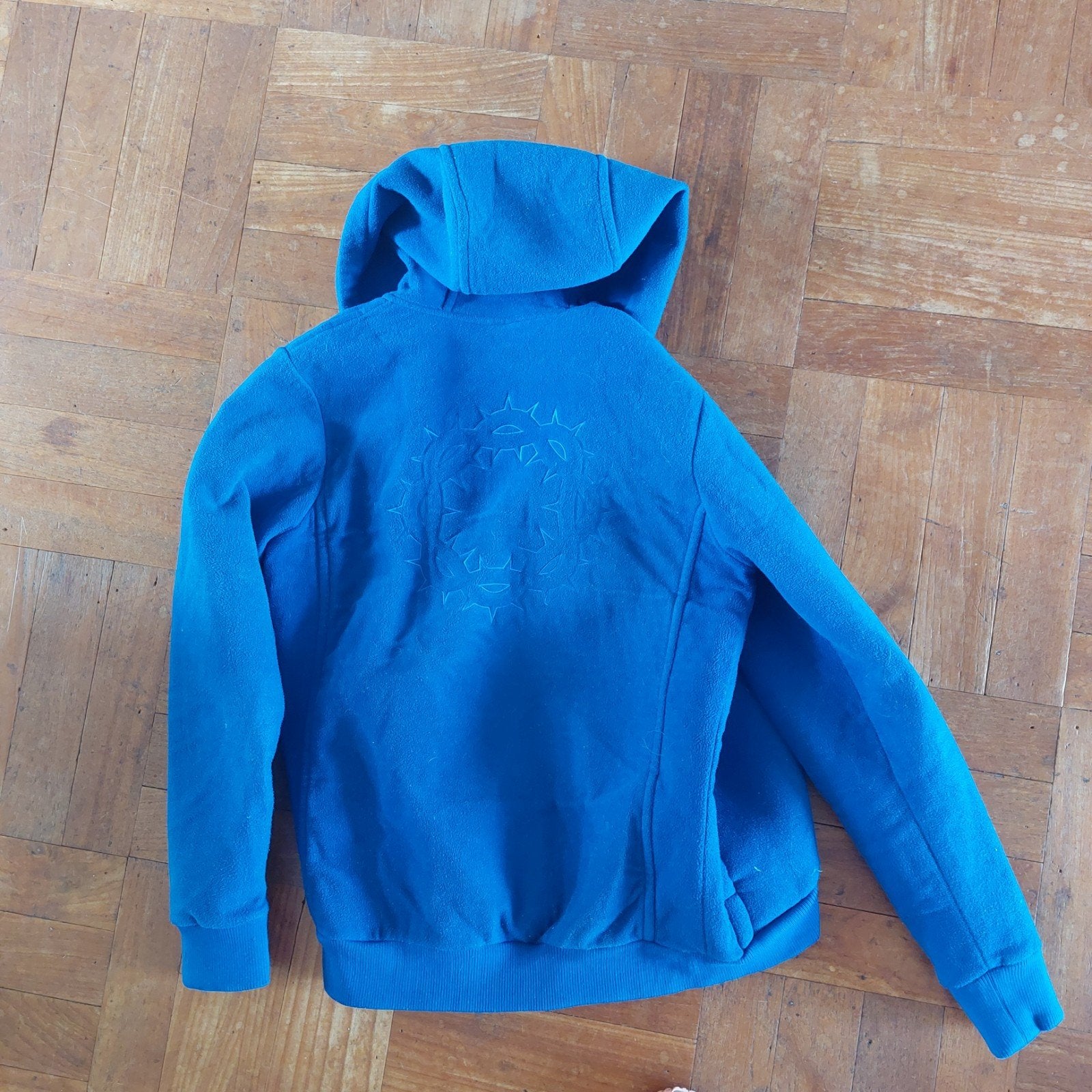 Gsus Blauw Fleece Jack / Vest - Maat L, Verzenden, Zo goed als nieuw, Blauw