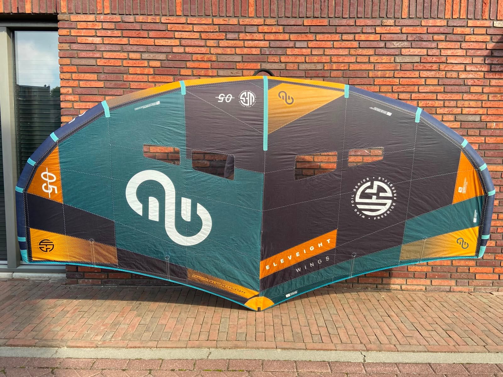 Wingfoil 5.0 M - Eleveight met Giek, Watersport en Boten, Verzenden, ., Zeilbroek, Zo goed als nieuw