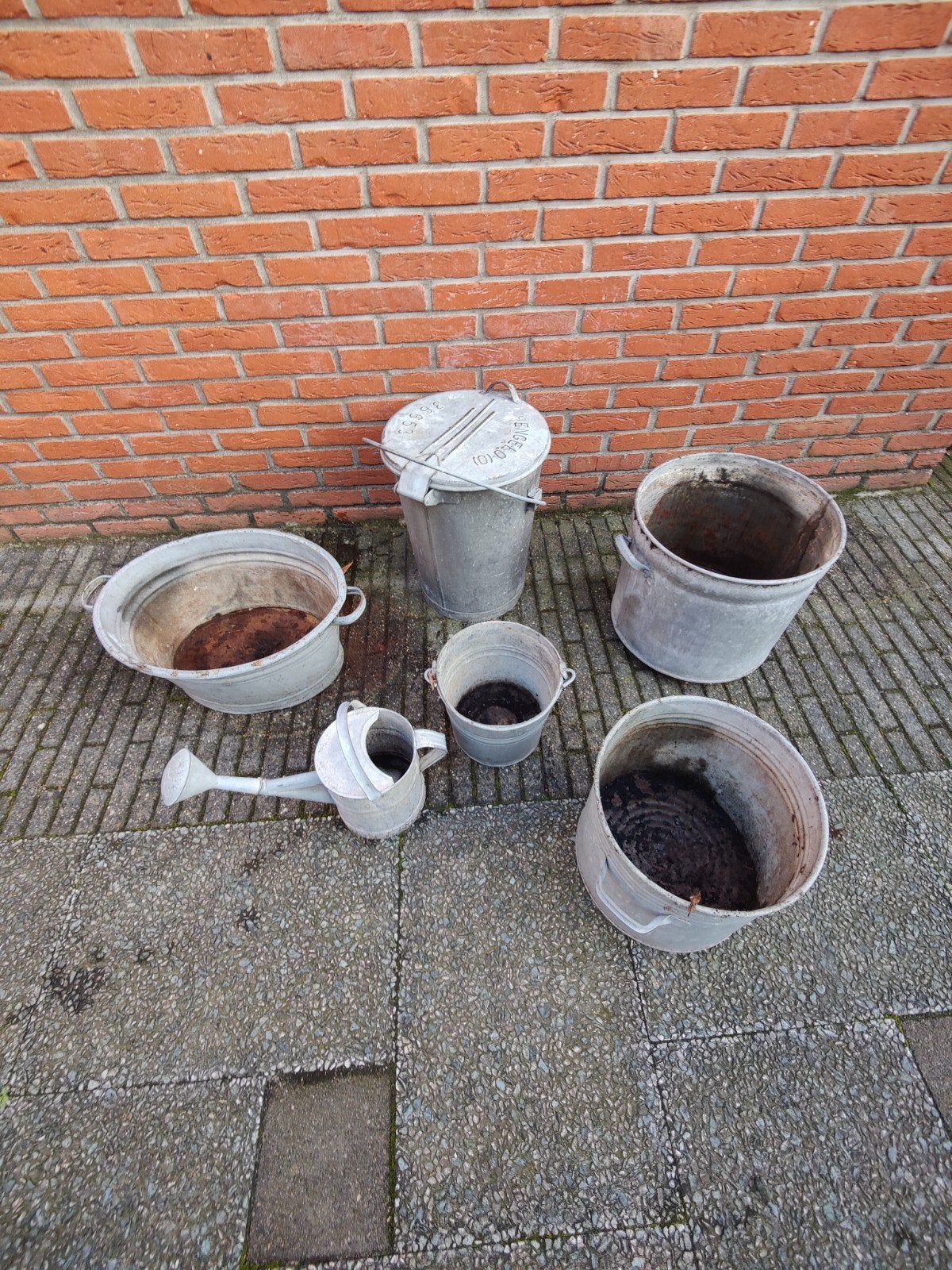 6-delige Zinken Set: Diverse Items voor Tuin/Decoratie, Ophalen of Verzenden