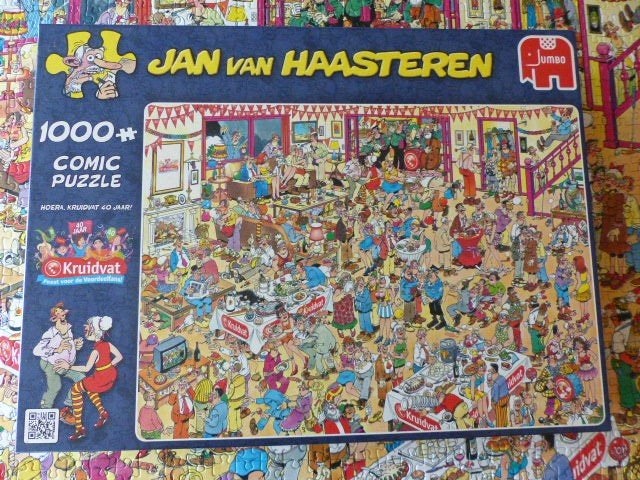 Van Haasteren puzzel Kruidvat, Ophalen of Verzenden, 500 t/m 1500 stukjes, Gebruikt, Legpuzzel