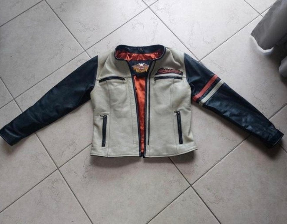 Harley Davidson lederen damesvest - Zo goed als nieuw, Ophalen, Jas | leer, Harley Davidson, Nieuw zonder kaartje