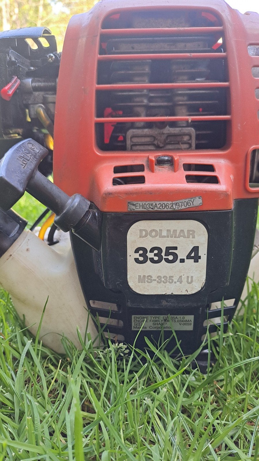 Dolmar MS-335.4 U Benzine Bosmaaier, Tuin en Terras, Ophalen, Gebruikt, Benzine