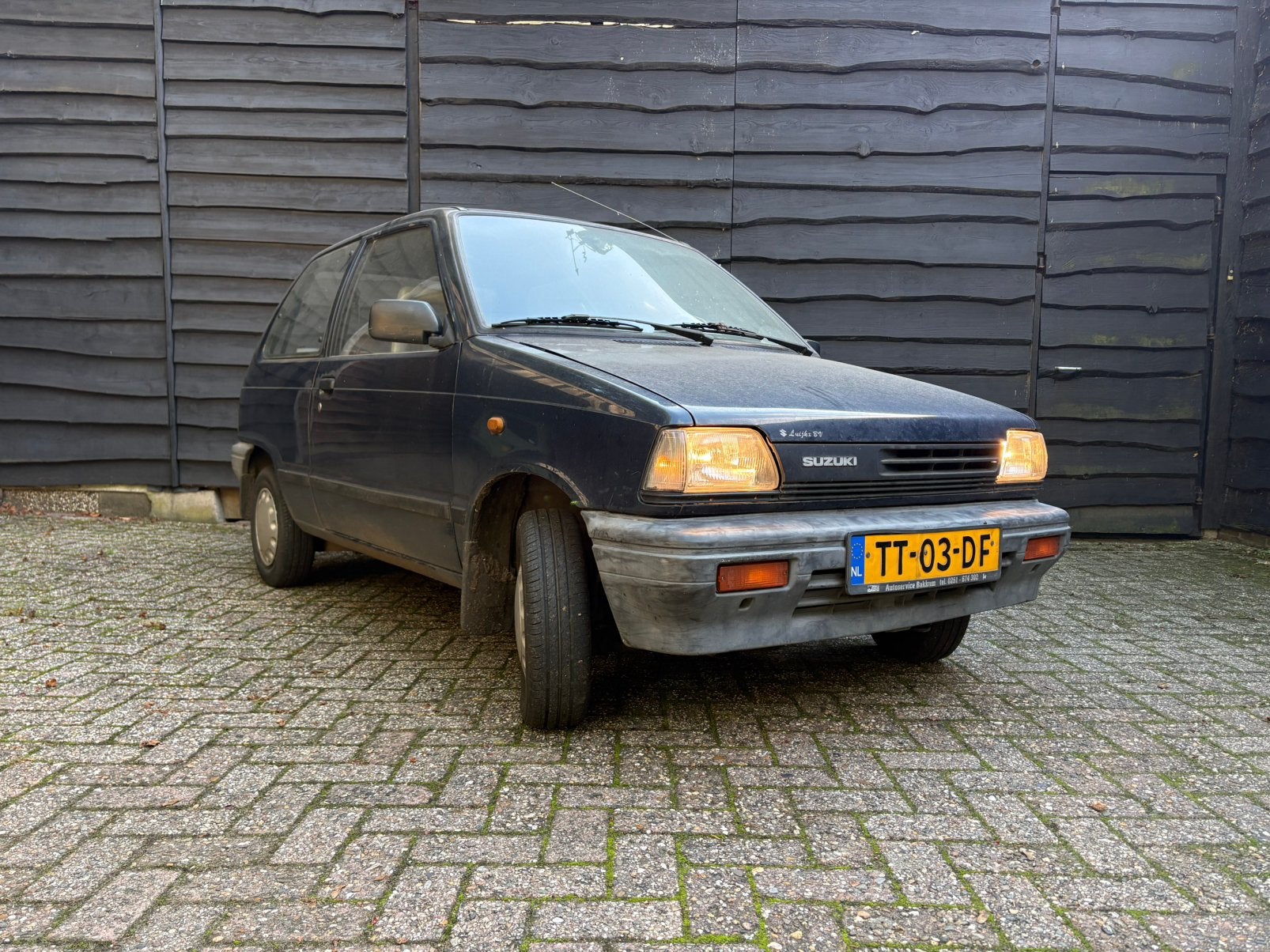 Suzuki Alto 0.8 GL AUT S6 1989 Blauw, Trekhaak, 301 kg, 602 kg, Blauw
