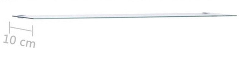 Planchet glas - zwevend schap - glasplank NIEUW, Ophalen, Overige typen, Nieuw, 50 tot 100 cm