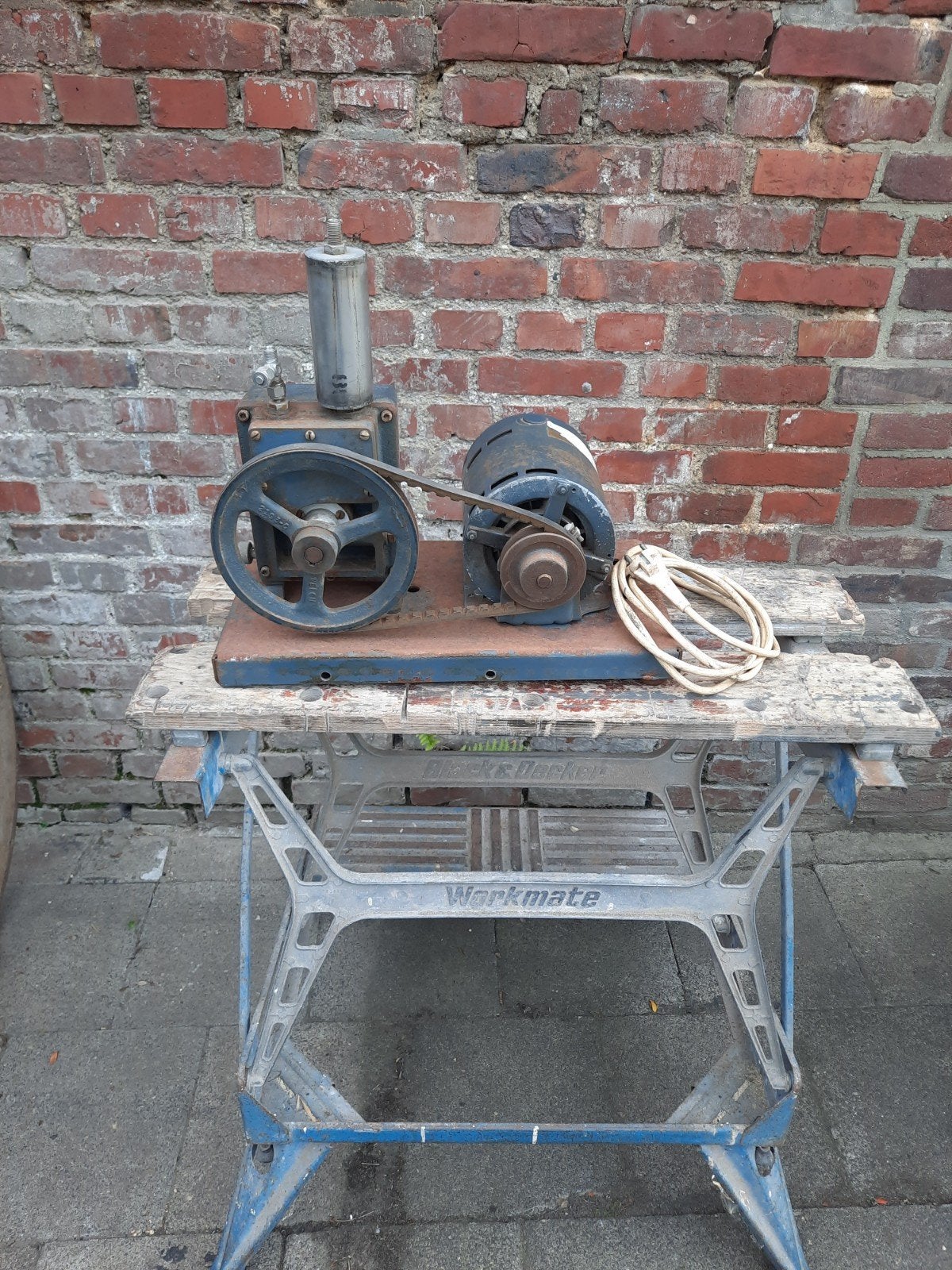 Welch Duo-Seal Vacuümpomp Model 1399, Ophalen