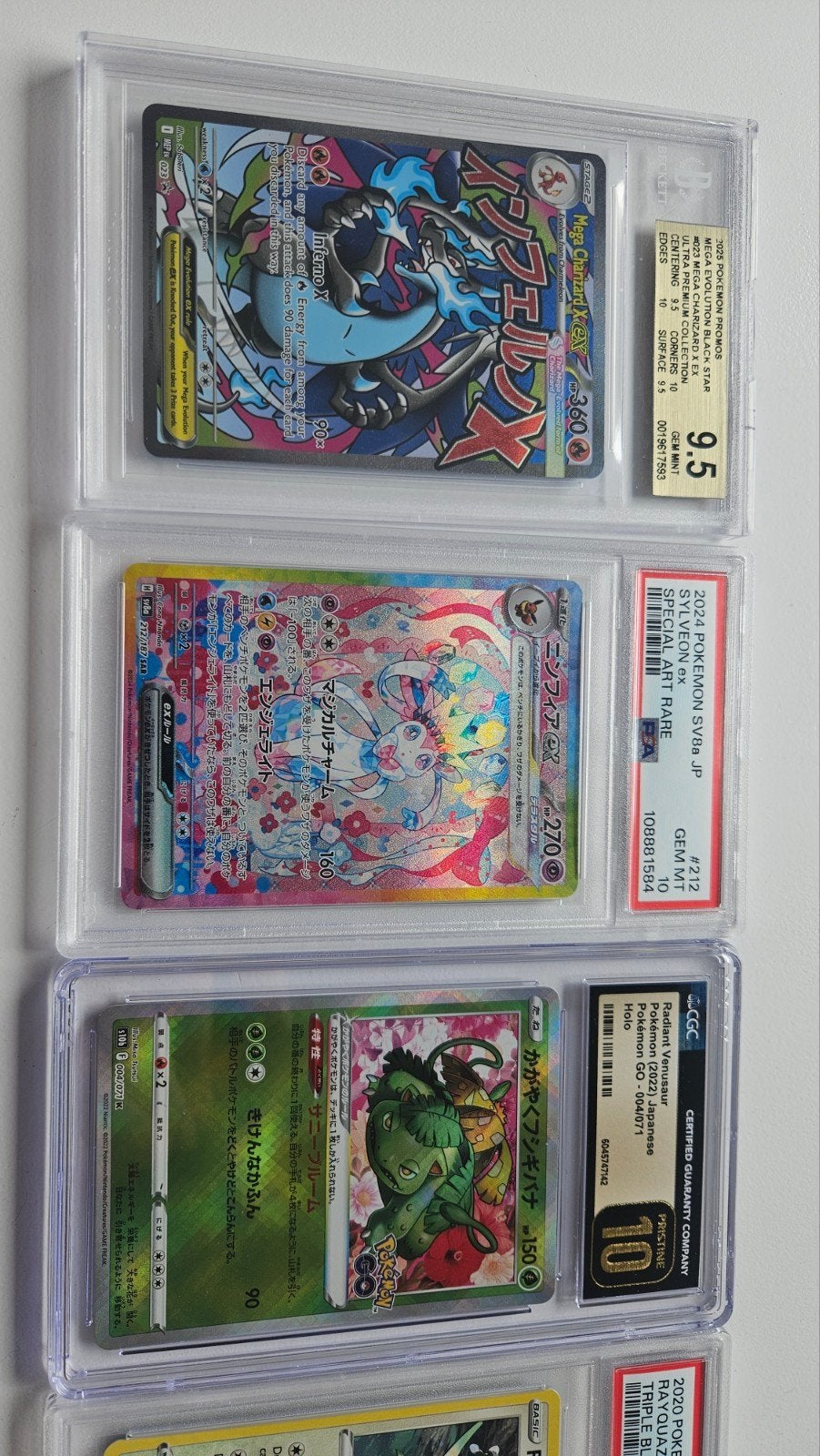 Pokémon kaarten - PSA 9.5, 10, CGC 10, GEM MINT, Ophalen of Verzenden, Zo goed als nieuw, Meerdere kaarten