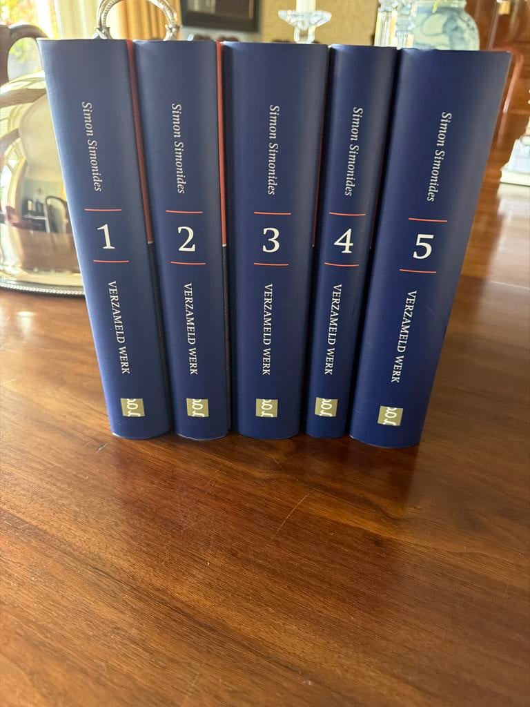 Simon Simonides Verzamelde Werken 1-5, Ophalen of Verzenden, Gelezen