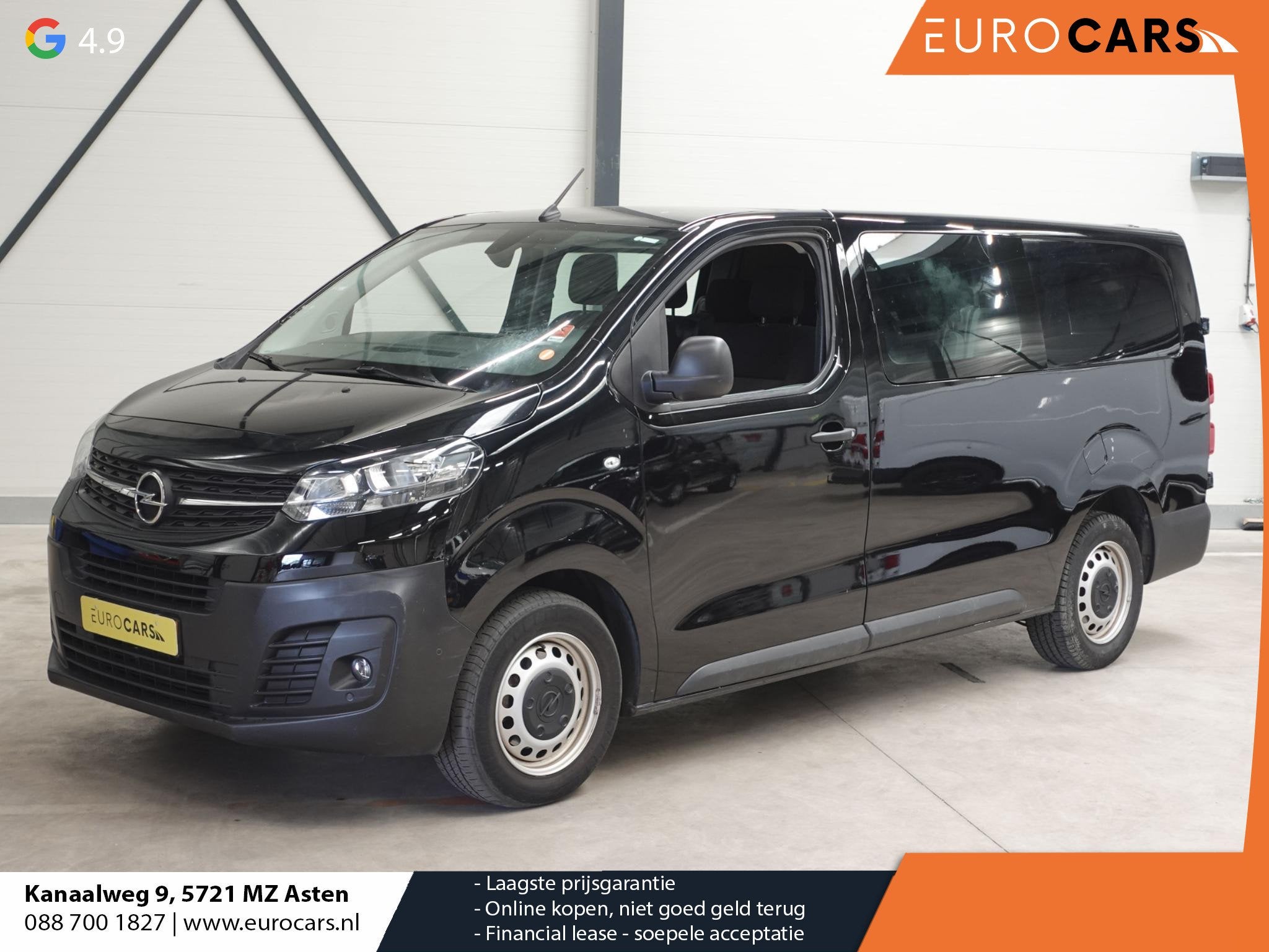 Opel Vivaro 1.5 CDTI L3H1 Edition Dubbele Cabine Airco Navi, Auto's, Bestelauto's, Voorwielaandrijving, Gebruikt, Euro 6, 4 cilinders