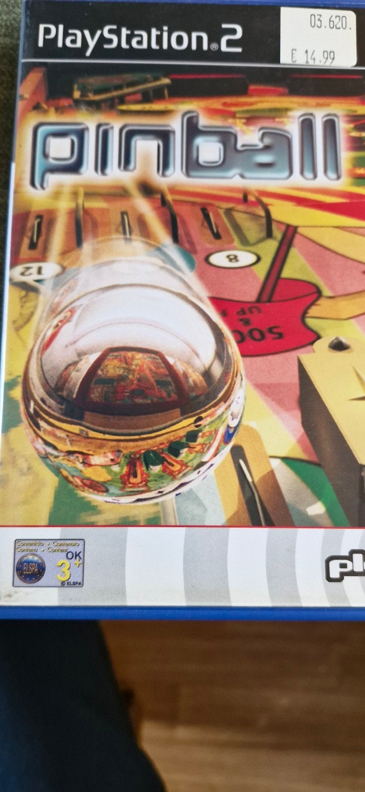 Pinball PlayStation 2 (PS2) - Klassiek Flipperplezier, Ophalen, Gebruikt, Overige genres, 1 speler