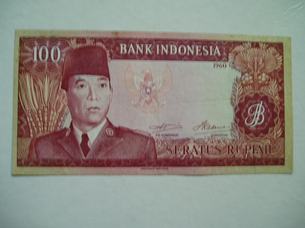 1042. Indonesia, 100 rupiah 1960 VF Dr. Ir. Achmed Soekarno., Verzenden, Zuidoost-Azië, Los biljet