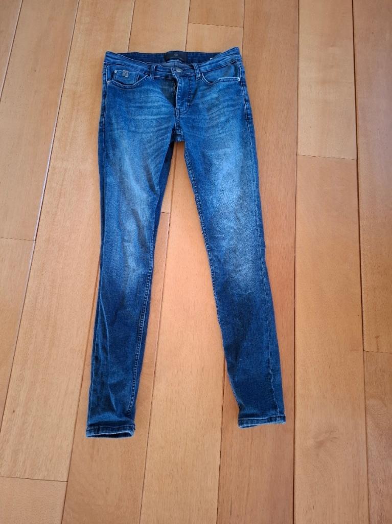 spijkerbroek W29 / L32 Ultra skinny, Kleding | Heren, Blauw, W32 (confectie 46) of kleiner, Ophalen of Verzenden, Zo goed als nieuw