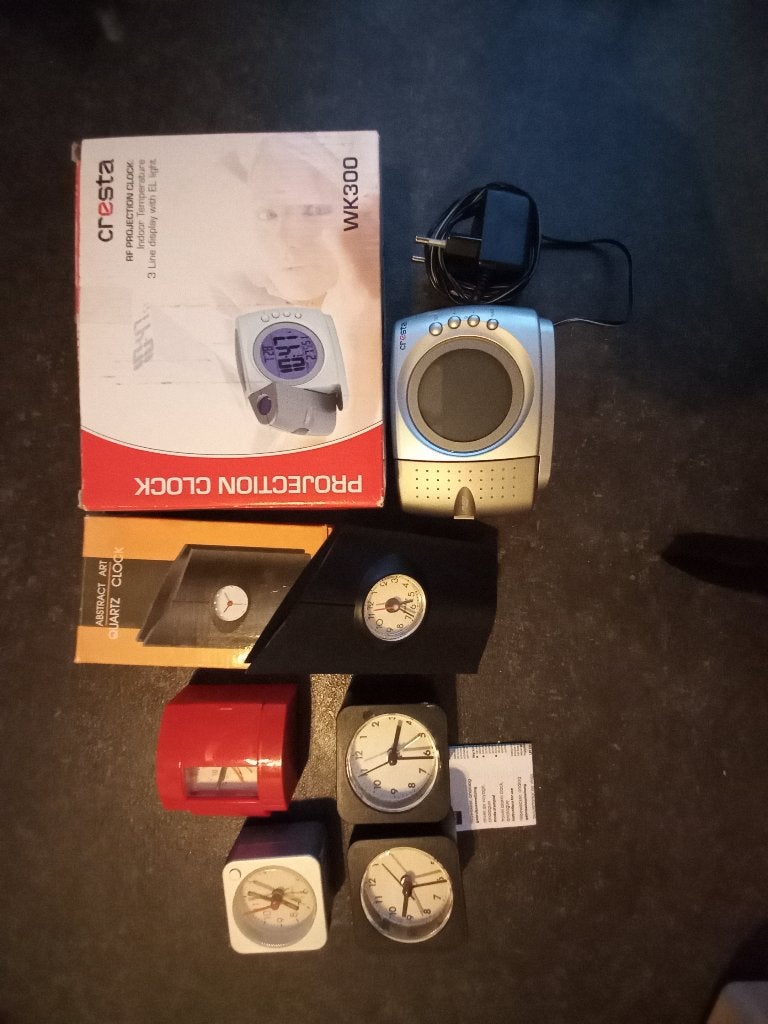 Wekkers en klokken, Ophalen, Zo goed als nieuw