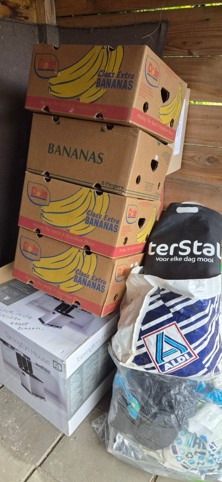 Verhuisdozen en tassen over van verhuizing, Ophalen, Minder dan 50 cm