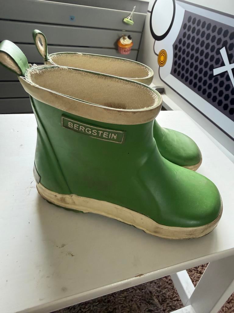 Bergstein regenlaarzen maat 27 groen, Gebruikt, Jongen of Meisje, Ophalen of Verzenden, Laarzen
