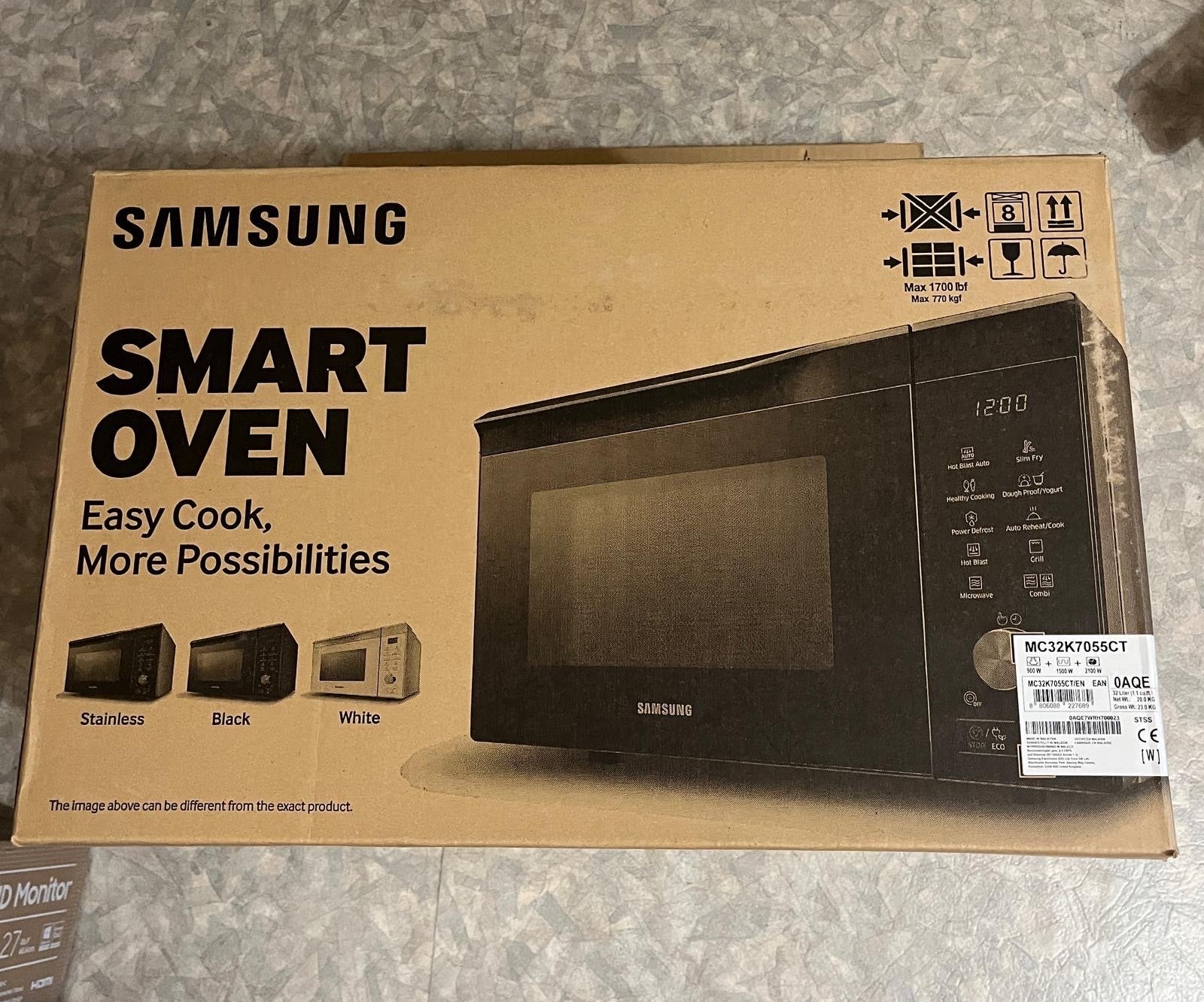 Nieuwe Samsung MC32K7055CT/EN Hotblast Combi-magnetron, Witgoed en Apparatuur, Magnetrons, Ophalen, Nieuw, Grill, Combimagnetron