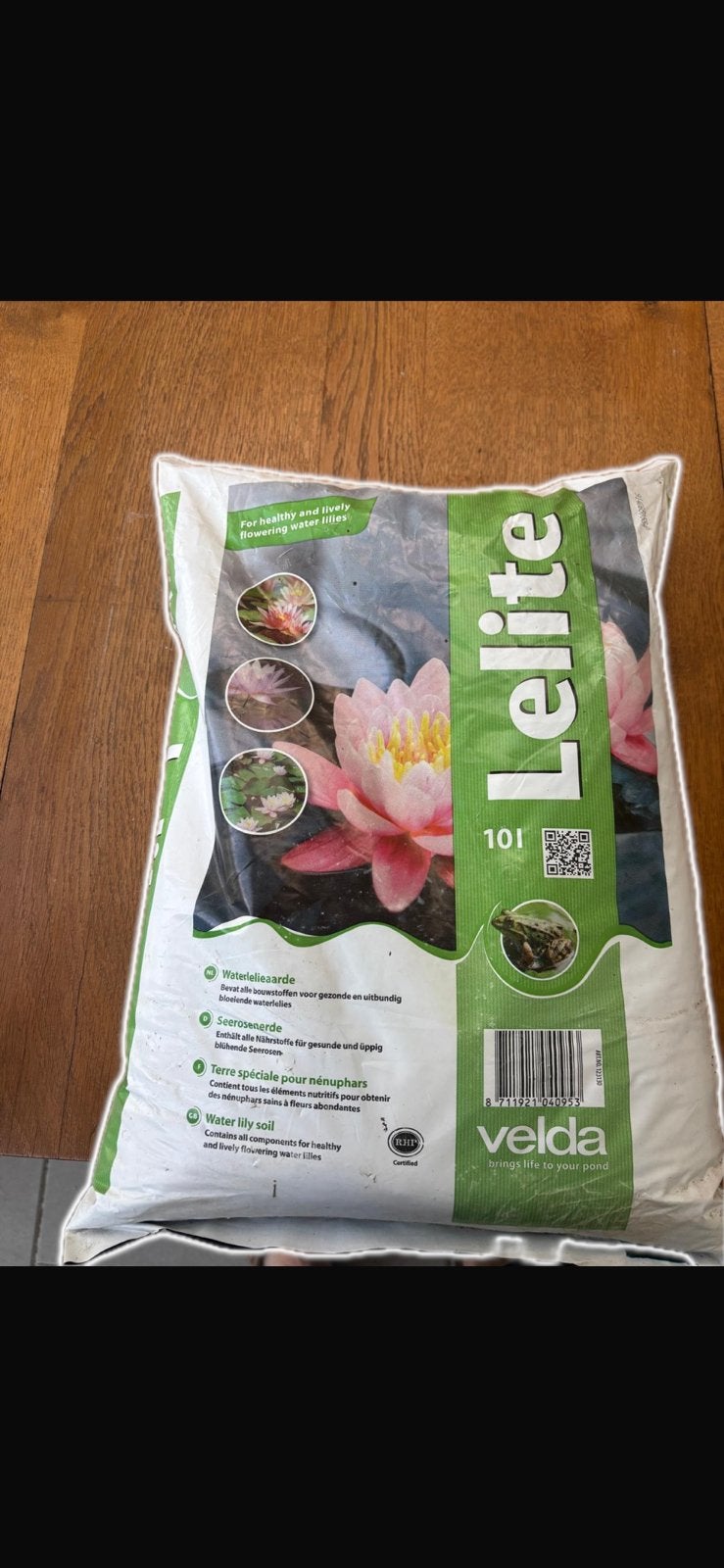 Lelieaarde, Ophalen, Tuinaarde