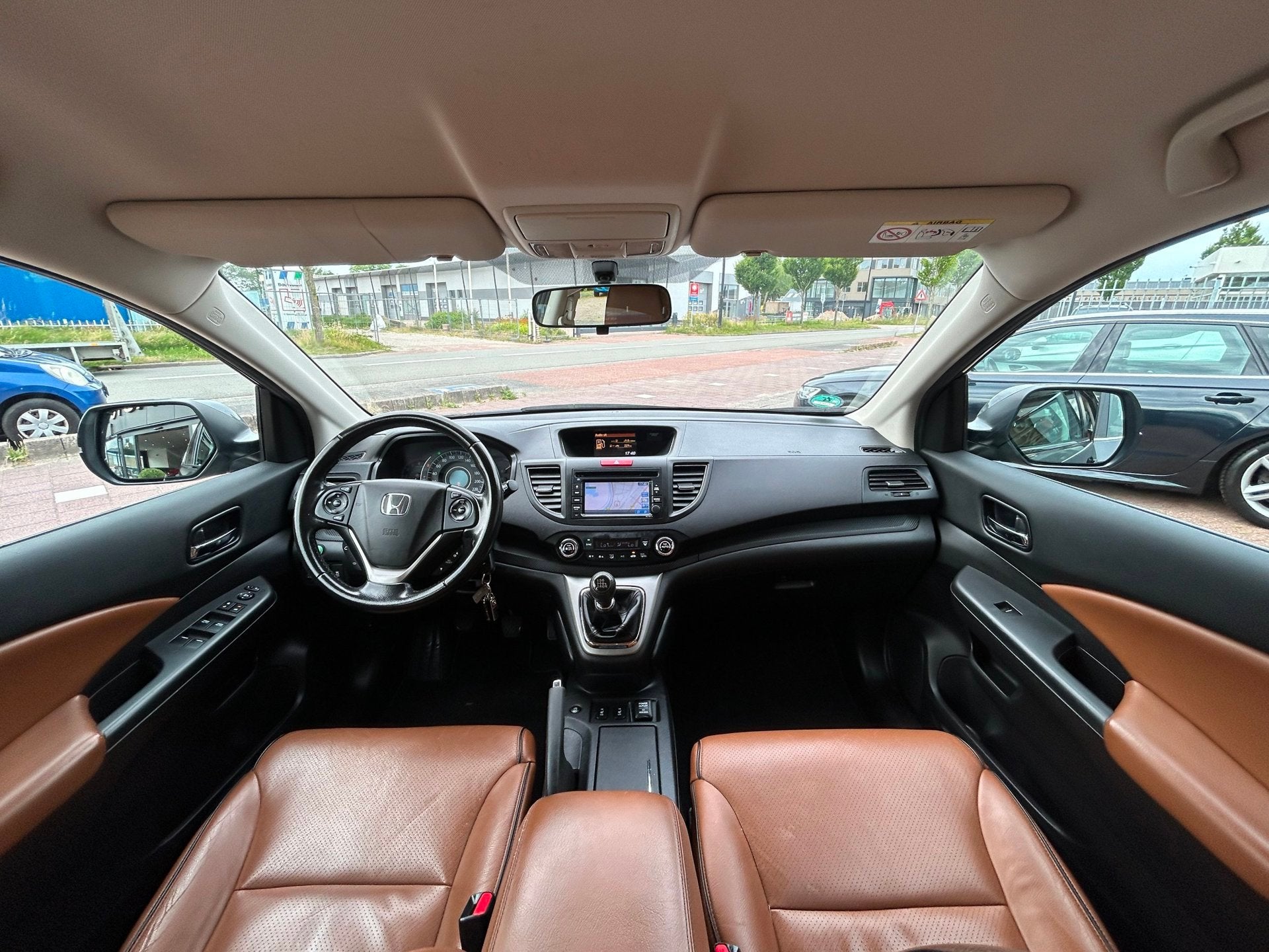 Honda CR-V 1.6D Comfort Clima|Cruise|Trekhaak|Leder|DealerOH, Voorwielaandrijving, Euro 5, Automatische klimaatregeling, Gebruikt
