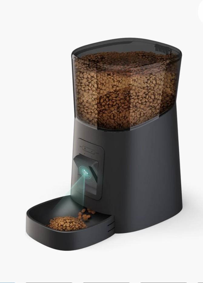 Automatische voerbak kat/hond (met camera en app), Dieren en Toebehoren, Kattenvoerbakken en Drinkbakken, Ophalen, Zo goed als nieuw