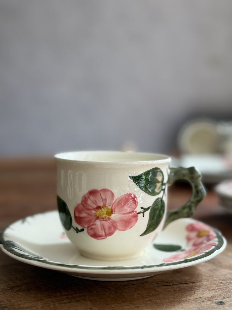 11x Wild Rose Theekopjes en schotels Villeroy & Boch, Antiek en Kunst, Ophalen of Verzenden