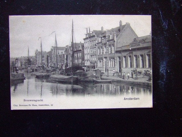 Amsterdam Brouwersgracht (Buurman de Haas 88 ), Ophalen of Verzenden, Voor 1920, Noord-Holland