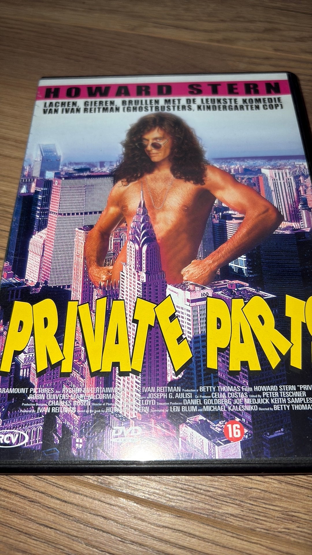 Private Parts met Howard Stern op dvd., Vanaf 16 jaar, Ophalen of Verzenden, Zo goed als nieuw, Actiekomedie