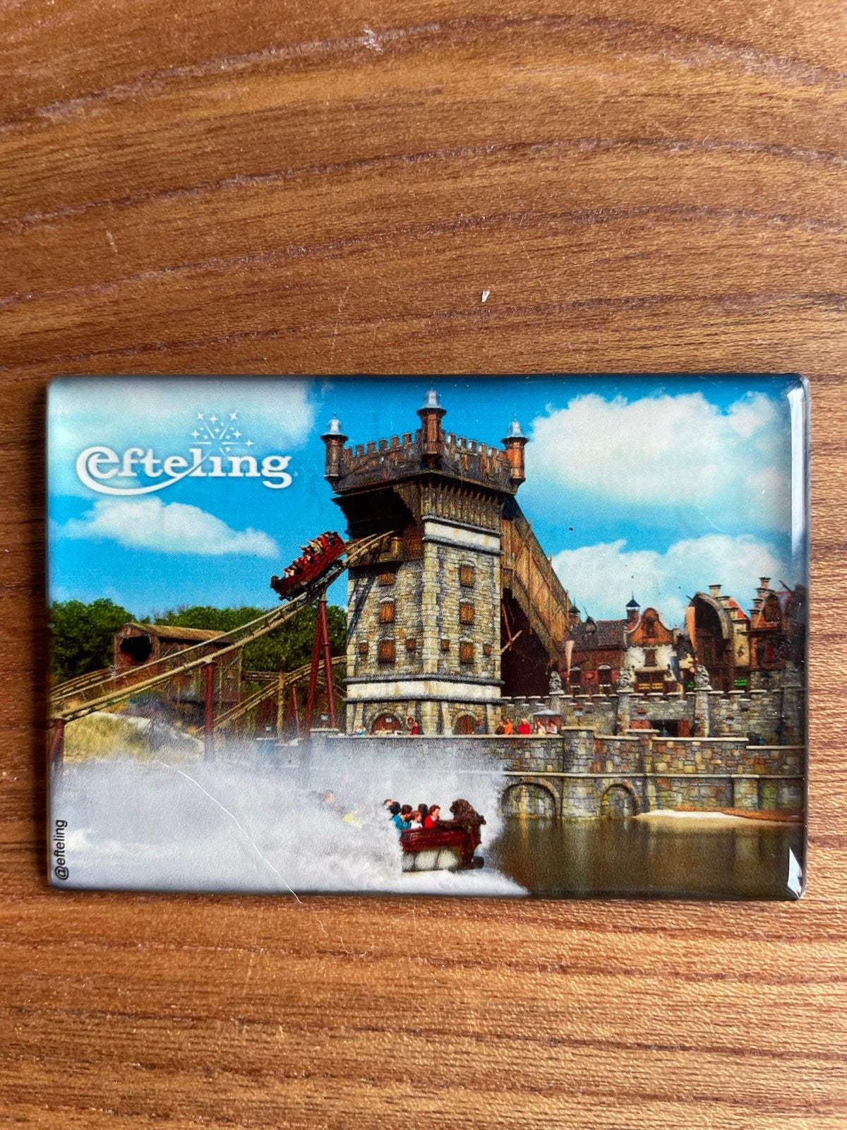 Efteling De Vliegende Hollander magneet, Verzamelen, Efteling, Ophalen of Verzenden, Zo goed als nieuw, Gebruiksvoorwerp