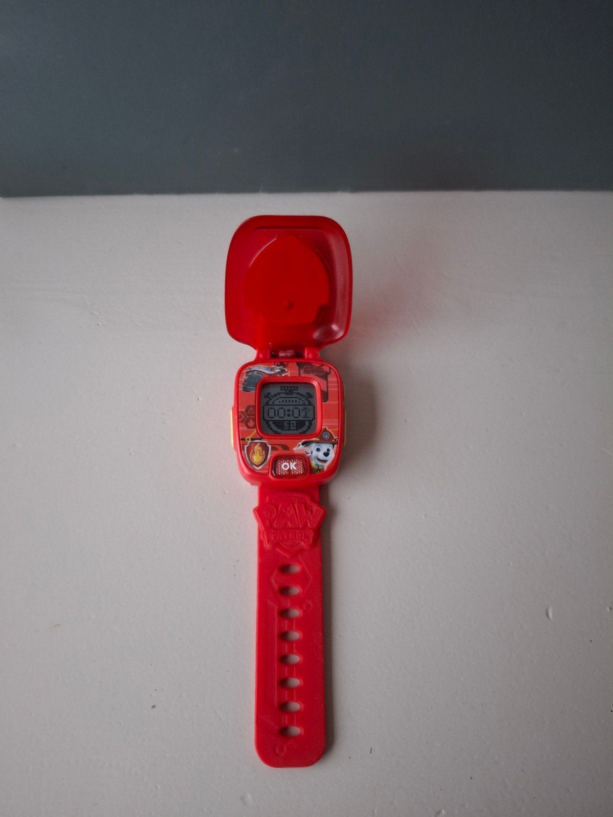 Paw Patrol Marshall Horloge - Zo goed als nieuw, Ophalen of Verzenden, Zo goed als nieuw, Rood, Jongen of Meisje