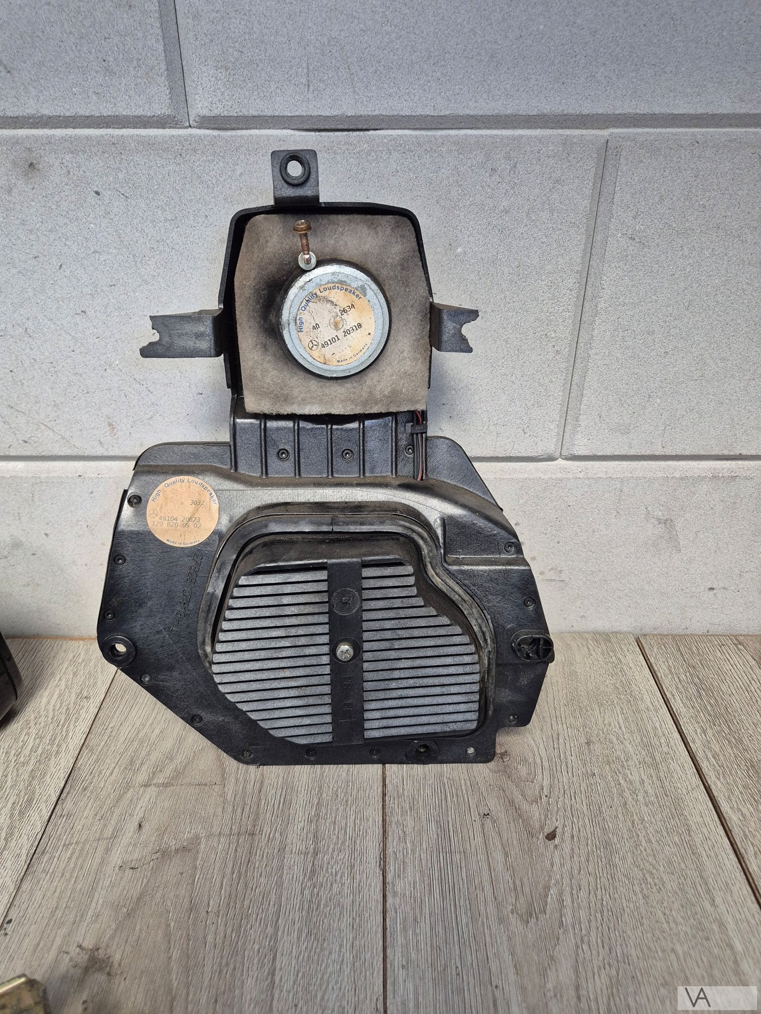 Speaker in deur LINKS Mercedes SL R129 1989 -2001 1298200902, Auto diversen, Ophalen of Verzenden, -, -, -