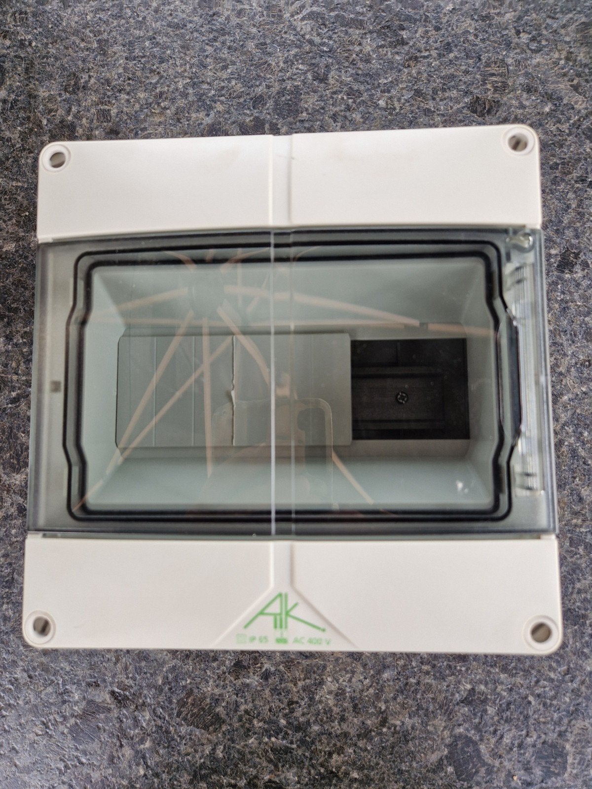 IP65 Elektra Kast 20x20 cm met Handige Klep Deksel, Ophalen of Verzenden, Gebruikt, Overige merken, Overige typen