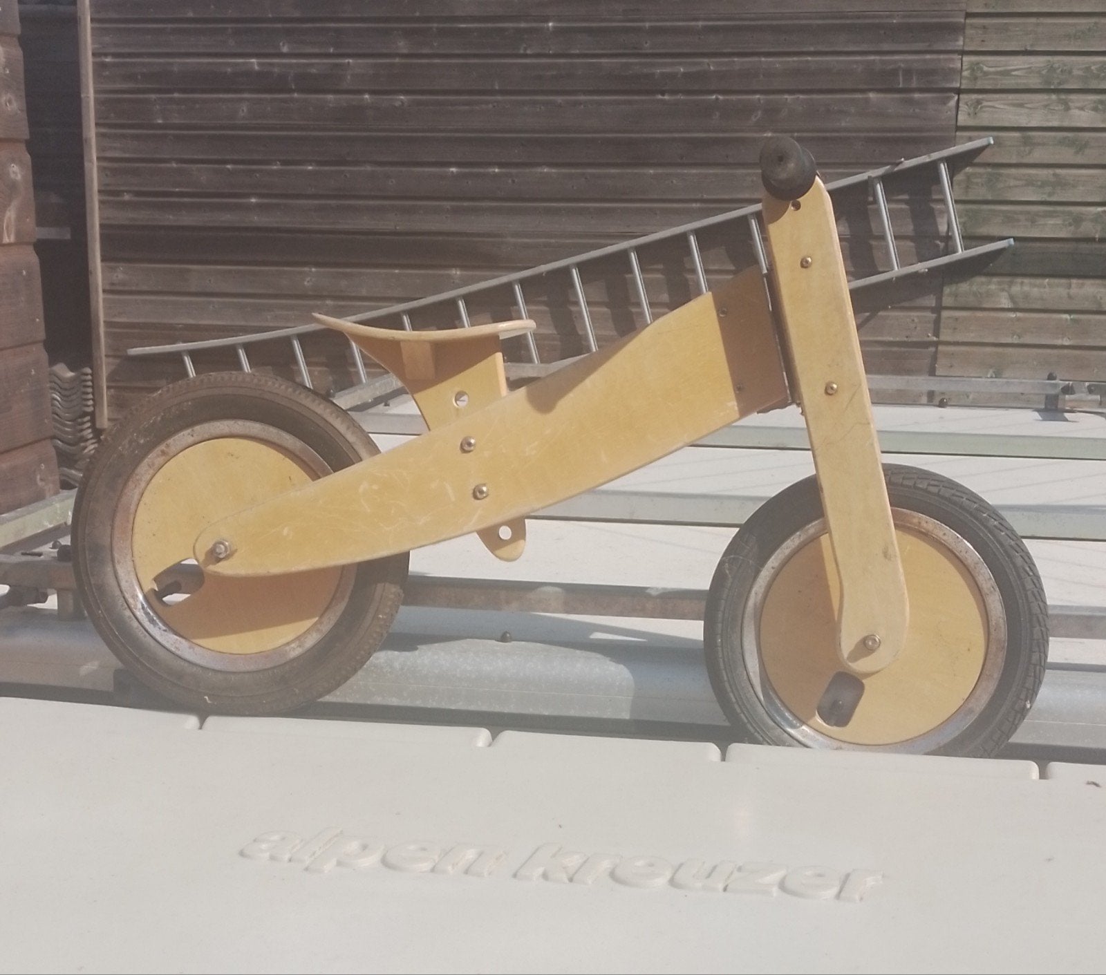 2 goede loop fietsjes, Ophalen, Gebruikt, 20 inch of meer