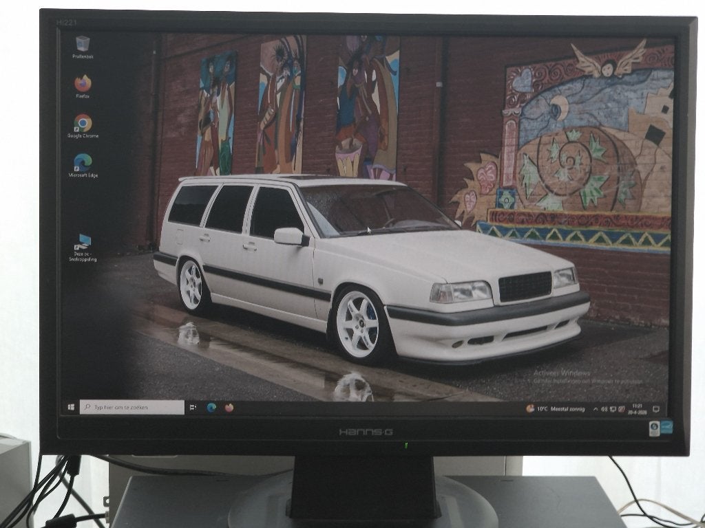 HANNSG 22 inch monitor, Computers en Software, Monitoren, Full HD, Zo goed als nieuw, 60 Hz of minder, Ophalen