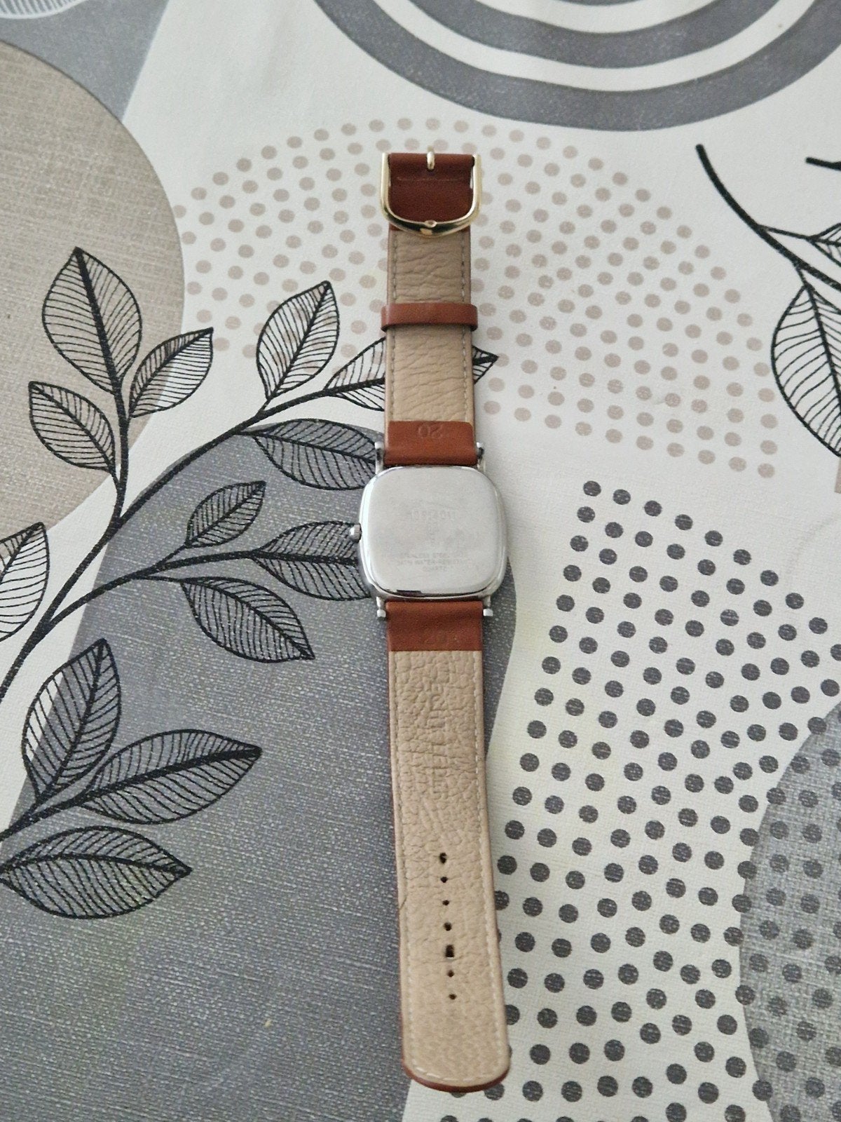 Prisma Quartz Horloge met Bruine Leren Band, Staal, Polshorloge, Ophalen, Overige merken